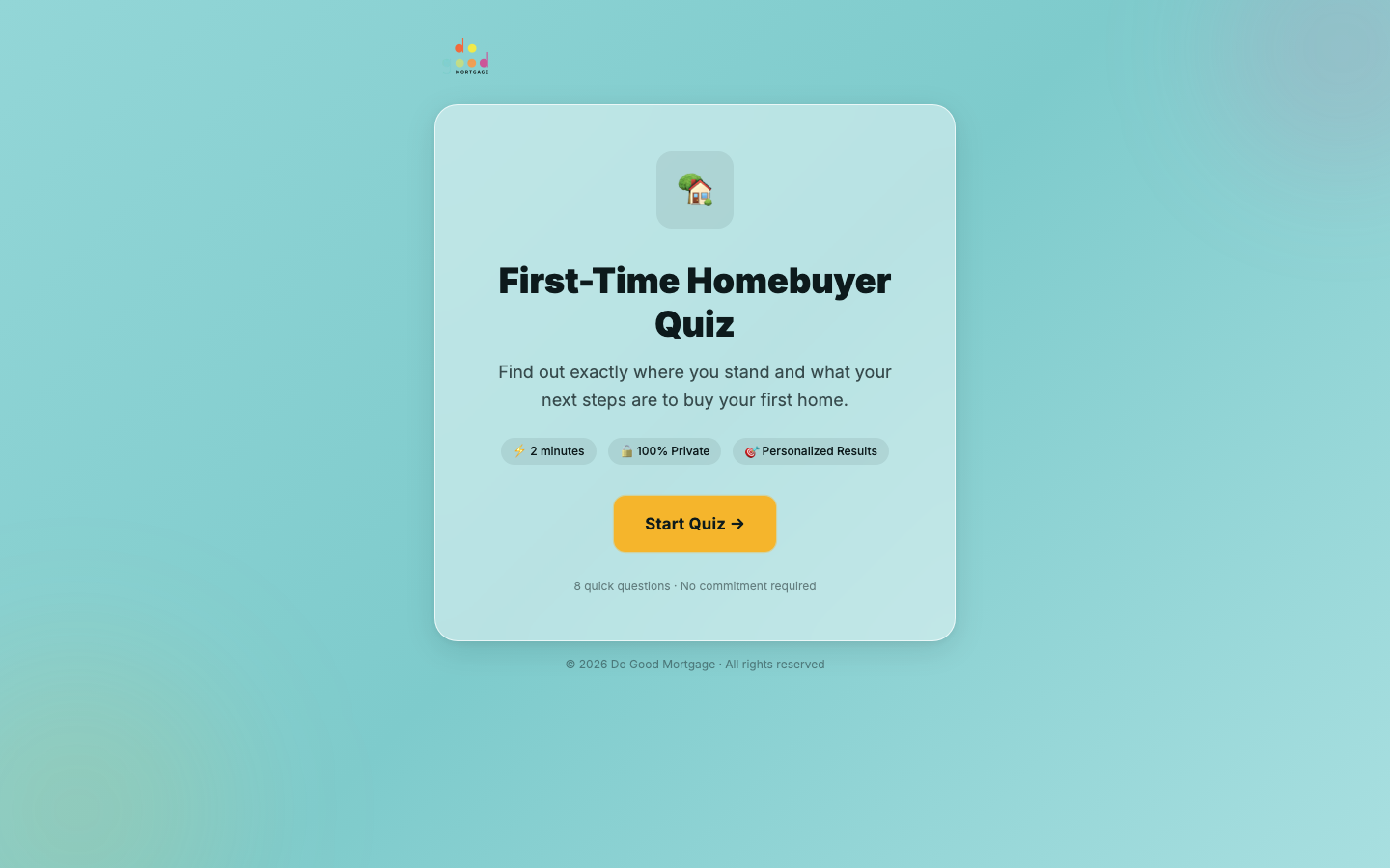 First-Time Homebuyer Quiz