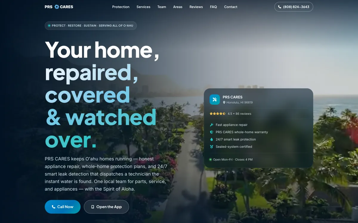 Home protection plans build by Bishop Systems